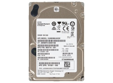 Hard drive HPE 300GB 10K HDD SAS 12G 2.5" 869714-001
