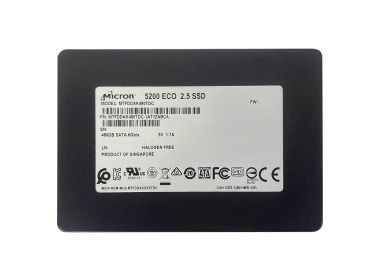 Hard drive Micron 480GB SSD SATA 6G 2.5" TLC MTFDDAK480TDC-1AT1ZABCA