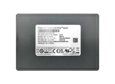 Hard drive Samsung 960GB SSD NVMe PCIe 4.0 U.2 TLC RI AES-256 MZQL2960HCJR-00A07