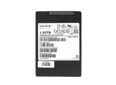 Hard drive SanDisk 1.92TB SSD SATA 6G 2.5" MLC SDLF1CRR-019T-1HAP