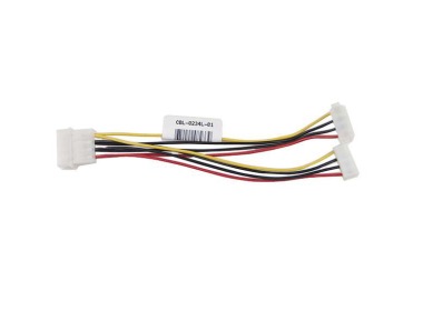Kabel auf hinten Käfig SuperMicro 4 Pin- bis 2x 4 PIN 6" CBL-0234L