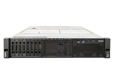 Lenovo ThinkSystem SR650 v1 8x2.5" mit 2x Gold 6138, 512GB RAM-Speicher, 930-8i, 4x10GbE SFP+ LOM, 2xPSU, Montageschienen, IMM