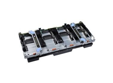 Middle cage 4x 2.5" NVME PCIe for Dell Poweredge R740xd MFMV5