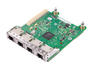 Network interface card Dell Intel I350-T4 4x1GbE RJ45 PCIe 2.0x8 RNDC R1XFC
