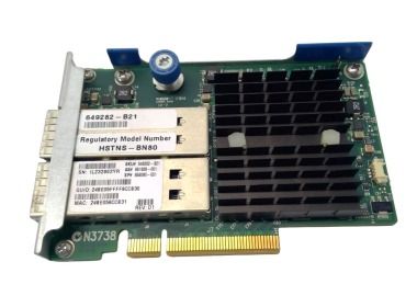 Network interface card HPE InfiniBand PCIe 3.0 x8 544FLR-QSFP 10/40Gb RNDC 649282-B21