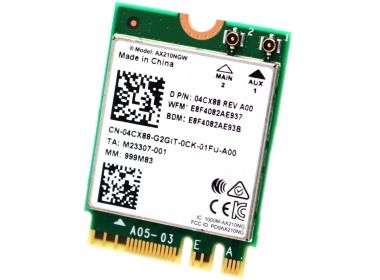 Network interface card Intel M.2 Adapter MU-MIMO Wi-Fi 6 Bluetooth 5.2 4CX88