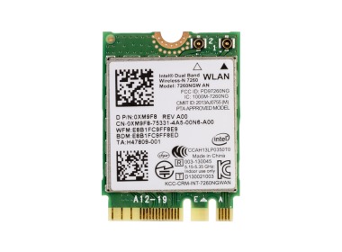 Netzwerkkarte Dell Intel 7260NGW Wi-Fi 5 (802.11ac) Bluetooth 4.0 PCIe M.2 2230 XM9F8
