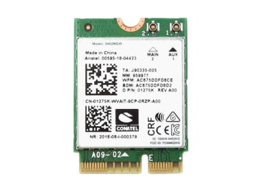 Netzwerkkarte Intel Wireless-AC 9462 M.2 2230 Wi-Fi 5 (802.11ac) Bluetooth 5.0 1275K