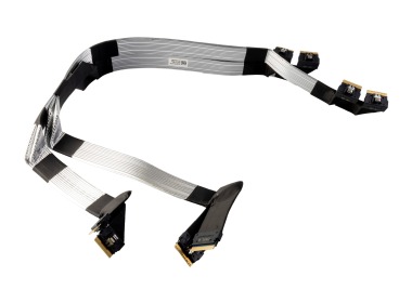 NVMe Kabel auf Dell PowerEdge R940 24x2.5" 4xSFF-8654 bis 4xSFF-8654 2 CPU H7HXF