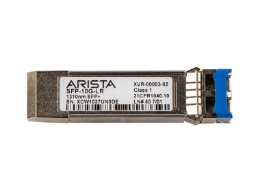 Optikmodul Arista 10Gb/s SFP+ LC-LC 1310nm SM 10Km XVR-00003-02