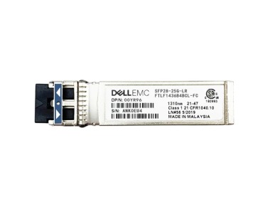 Optikmodul Dell 25Gb/s SFP28 LC-LC 1310nm SM 10Km 0YR96