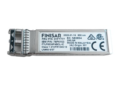 Optikmodul IBM Finisar FTLF8536P4BCL SFP28 25Gb/s LC-LC Eth 850nm MM 01FT777