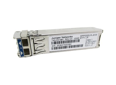 Optikmodul Juniper Networks 10Gb/s SFP+ LC-LC 1310nm SM 10Km 740-031981