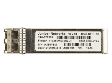 Optikmodul Juniper Networks 10Gb/s SFP+ LC-LC 850nm MM 300m 740-021308