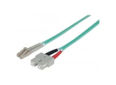 Patchcord Cable Ethernet Techly OM3 50/125 MM SC‑LC Duplex 1m D5-SCLC-010/OM