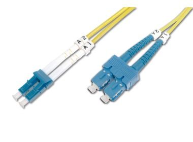 Patchcord Cable LC Digitus duplex SM 09/125 OS2 1m DK-2932-01