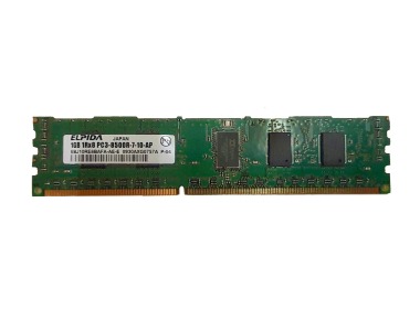 RAM Elpida 1GB 1Rx8 PC3-8500R DDR3 1066MHz EBJ10RE8BAFA-AE-E