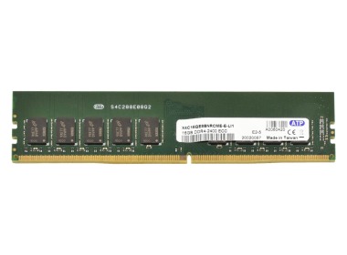 RAM-Speicher ATP 16GB 2Rx8 PC4-19200 DDR4 UDIMM ECC 2400MHz X4C16QE8BNRCME-E-LI1