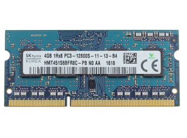 RAM-Speicher Hynix 4GB 1Rx8 PC3-12800S DDR3 1600MHz HMT451S6BFR8C-PB