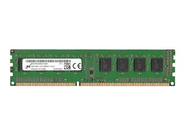 RAM-Speicher Micron 4GB 1Rx8 PC3-12800U DDR3 UDIMM non ECC 1600MHz MT8JTF51264AZ-1G6E1