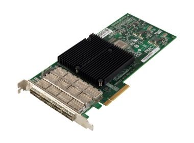 SAS HBA Card Netapp PM8003 Adapter PCIe 2.0x8 4x QSFP SFF-8436 6Gb SAS 111-00341+G2