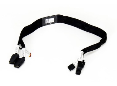 SAS-Kabel Dell/LSI 2x SFF-8087 straight 1x SGPIO2 bis 1x SFF-8643 upright 2x SATA straight PVCDT