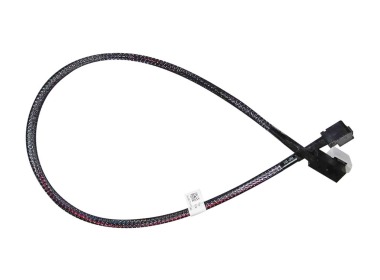 SAS-Kabel Dell PowerEdge R740xd 24x2.5" SFF-8643 bis SFF-8643 hinten flex Schächte PG7T4