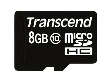 SD Card Transcend Ultimate 8GB MicroSDHC Class 10 UHS-I MLC TS8GUSDHC10