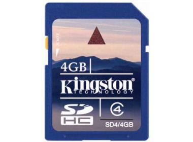 SD-Karte Kingston 4GB MicroSDHC Class 4