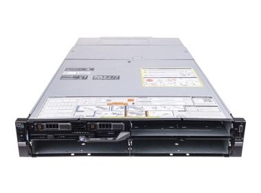 Server Dell PowerEdge FX2s with FC640 2x2.5(2x6130, 32GB, H730P, 2x960GB), 2xSwitch Dell FN410S 4x10GbE SFP+ , CMC, Rails