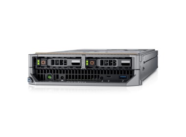 Server Dell PowerEdge M640 2x2.5" mit 2x Gold 5222, 32GB RAM, H730P, 2x 480GB SSD SATA 2.5",