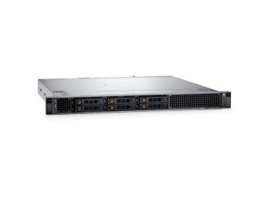 Server Dell PowerEdge R260 6x2.5" with 1x E-2414, 16GB RAM, H355, 1x 480GB SSD SATA 6G RI 2.5", 1x PSU, rails, iDRAC 9