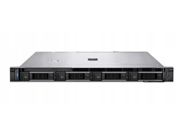 Server Dell PowerEdge R350 4x3.5" mit 1x Intel E-2314, 32GB RAM-Speicher, H355, 2x 480GB SSD SATA 2.5", 2x8TB SAS 3.5",2x Netzteil, Montageschienen, iDRAC 9
