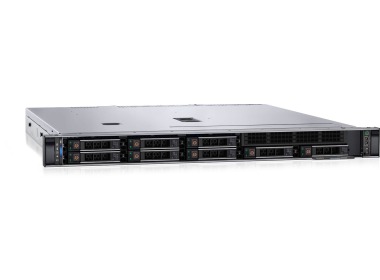 Server Dell PowerEdge R350 8x2.5" mit 1x E-2356G, 64GB RAM-Speicher, H355, 2x 480GB SSD SATA 2.5", 2x Netzteil, Montageschienen, iDRAC 9