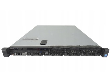 Server Dell PowerEdge R430 8x2.5" mit 2x E5-2630 v4, 128GB RAM, H330, 2x 480GB SSD SATA 2.5", 2x PSU, schienen und befestigungsteile, iDRAC 8