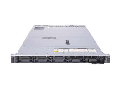 Server Dell PowerEdge R450 8x2.5" with 2x Gold 6334, 64GB RAM, H355, 2x 1.6TB SSD SAS 12G RI 2.5", 2x10/25GbE SFP28, 2x PSU 800W, rails, iDRAC9 Enterprise