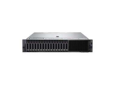 Server Dell PowerEdge R550 16x2.5" mit 2x Gold 5317, 64GB RAM, H355, 2x 480GB SSD SATA 2.5", 2x PSU 600W, Montageschienen, iDRAC9 Enterprise