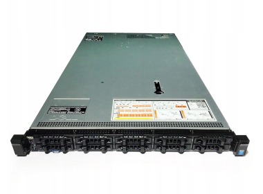 Server Dell PowerEdge R630 10x2.5" mit 1x E5-2630 v3, 32GB RAM, 1x 240GB SSD SATA 2.5", 4x1GbE RJ45, 1x PSU, schienen und befestigungsteile, iDRAC 8