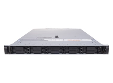 Server Dell PowerEdge R6415 10x2.5" (NVMe) with 1x EPYC 7351P, 32GB RAM, 2x 400GB SSD NVMe U.2 2.5", 4x1GbE, 2x PSU 550W, rails, iDRAC9 Enterprise
