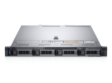 Server Dell PowerEdge R6415 4x3.5" mit 1x EPYC 7401P, 64GB RAM-Speicher, H730P, 2x 480GB SSD SATA 2.5", 2x10/25GbE SFP28, 2x Netzteil 550W, Montageschienen, iDRAC9 Enterprise