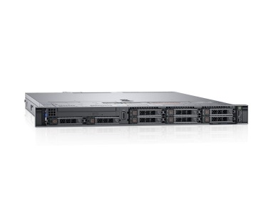 Server Dell PowerEdge R6415 8x2.5" mit 1x EPYC 7351P, 128GB RAM-Speicher, H730P, 2x 480GB SSD SATA 2.5", 2x10GbE SFP+ + 2x1GbE RJ45, 2x Netzteil 550W, Montageschienen, iDRAC9 Enterprise