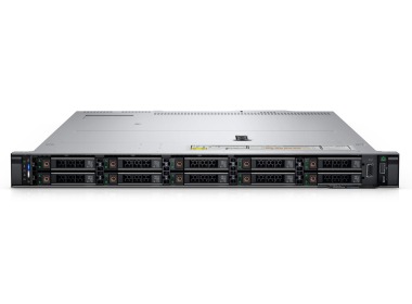 Server Dell PowerEdge R650xs 10x2.5" mit 2x Silver 4309Y, 64GB RAM-Speicher, H755, BOSS-S1 mit 2x Dell 480GB SSD SATA RI M.2, 4x 3.2TB SSD SAS 12G MU 2.5", 4x10GbE SFP+, 2x Netzteil, Montageschienen, iDRAC 9