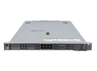 Server Dell PowerEdge R660 8x2.5" with 1x Silver 4510, 128GB RAM, BOSS-N1 z 2x 480GB SSD NVMe M.2, 4x 1.92TB SSD SATA 2.5", 2x10/25GbE SFP28, 2x PSU 1400W, rails, bezel, iDRAC9 Enterprise