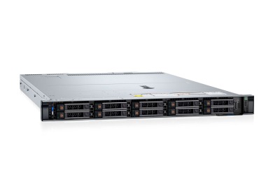 Server Dell PowerEdge R660xs 10x2.5" mit 2x Gold 5515+, 32GB RAM, 2x Dell 256GB SSD NVMe 2280 M.2, 2x10/25GbE SFP28, 2x PSU, schienen, iDRAC 9