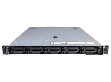 Server Dell PowerEdge R6615 10x2.5" (4xNVMe) with 1x EPYC 9354P, 64GB RAM, H965i, BOSS-N1 with 2x 480GB SSD NVMe M.2, 1x 480GB SSD SATA 2.5", 2x 1.92TB SSD NVMe U.2 2.5", 2x10/25GbE SFP28, 2x1GbE, 2x PSU 700W, rails, bezel, iDRAC9 Enterprise