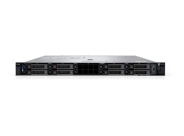 Server Dell PowerEdge R6625 8x2.5" mit 2x EPYC 9124, 128GB RAM, H355, 2x 480GB SSD SATA 2.5", 4x1GbE, 2x PSU 1400W, Montageschienen, iDRAC9 Enterprise