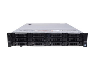 Server Dell PowerEdge R730XD 12x3.5" mit 2x E5-2643 v3, 128GB RAM, 2x 960GB SSD SATA 2.5", 4x1GbE RJ45, 2x PSU, schienen und befestigungsteile, iDRAC 8