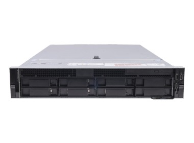Server Dell PowerEdge R740 8x3.5" mit 2x Bronze 3104, 32GB RAM, H730P, 4x1GbE RJ45, 2x PSU, schienen und befestigungsteile, iDRAC 9