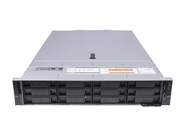 Server Dell PowerEdge R740xd 12x3.5" + 4x3.5" + 2x3.5" with 1x Platinum 8256, 32GB RAM, H730p, 2x 960GB SSD SATA 2.5", 4x1GbE, 2x PSU 495W, rails, iDRAC9 Enterprise
