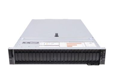 Server Dell PowerEdge R740xd 24x2.5" with 2x Gold 5118, 32GB RAM, H730P, 4x Dell 600GB 15K SAS 2.5", 4x1GbE RJ45, 2x PSU, rails, iDRAC 9